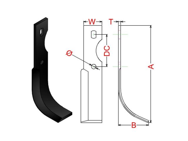 CUCHILLA 112-BIS (BCS-13)